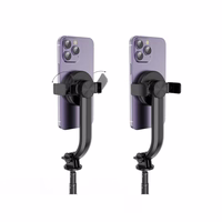 Selfie statīvs (m) ar bezvadu tālvadību tripodu saderīgs ar MagSafe SSTR-C09 - melns