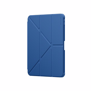 AmazingThing Titan Pro maciņš iPad A16 11" ar 720° rotējamu statīvu un irbuļa turētāju, zils