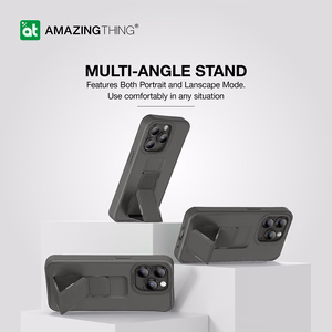 Amazing Thing Matte Pro Magnētiskais apvalks MagSafe 12FT IP156.7PMPBK iPhone 15 Pro Max melnais