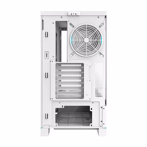 Darkflash DY451 PRO datora korpuss (balts) + 1 ventilators