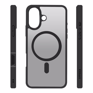 Etteri Matēts Mag maciņš for iPhone 17 melns