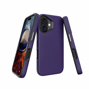 Чехол Perfectionists Triangle Mag для iPhone 15 фиолетовый