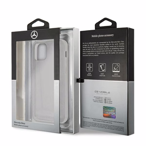 Mercedes Line viedtālruņa apvalks iPhone 12 / iPhone 12 Pro - Caurspīdīgs