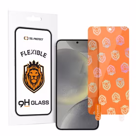 Tel Protect vislabākais elastīgais hibrīdais grūdinātais stikls skirtas SAMSUNG GALAXY S24