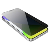 Borofone aizsargstikls BF7 Diamond Armor pilnekrāna Anti-spy Iphone 12/12 Pro - 10 gabali