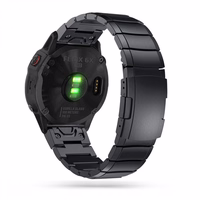 TECH-PROTECT STEELBAND GARMIN FENIX 3 / 5X / 3HR / 5X PLUS / 6X / 6X PRO / 7X melns
