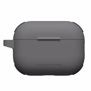 AmazingThing Omni viedtālruņa apvalks AirPods Pro 2 silikona apvalks - melns