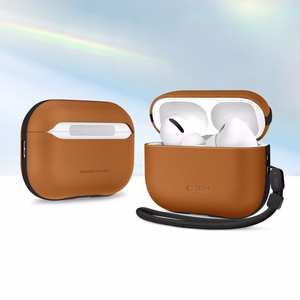Tech-Protect NaturalFit Case for AirPods Pro 3 - Brown