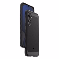 Spigen Rugged Armor viedtālruņa apvalks Samsung Galaxy S24 FE - melns