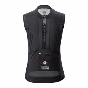 Rockbros TLMJ003 ROAD TO SKY Women's Lightweight Breathable Cycling Vest S - Black