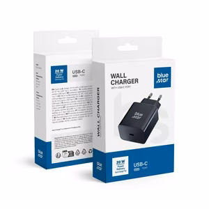 Charger Blue Star 20W USB-C black