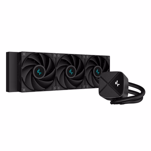 DeepCool LS720S Zero Dark procesora visintegrētais šķidruma dzesētājs 12 cm melns 1 gab.