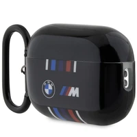 BMW BMAP222SWTK AirPods Pro 2 paaudzes apvalks melns/melns ar daudzkrāsainām līnijām