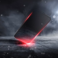 Aizsargstikls Forcell Flexible Nano Glass 5D for iPhone 12 Pro Max - melns (m)