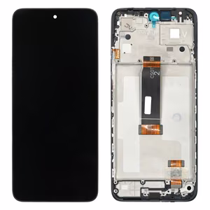 Oriģināls LCD ekrāns ar skārienpaneli un rāmi Redmi 12 4G / 5G