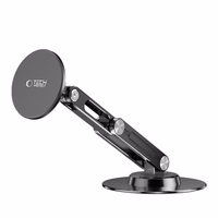 Tech-Protect DPT100 magnētiskais MagSafe galda tālruņa turētājs - melns