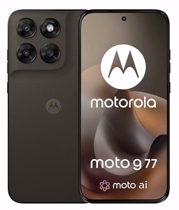 Motorola Moto G77 5G 12/256 GB smartphone in Pantone Black Olive