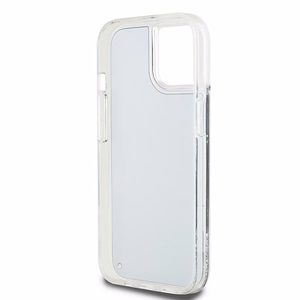 DKNY viedtālruņa apvalks iPhone 15 6,1" HC DKHCP15SLBNAEK melns HC šķidrie spīdumi ar arku logotipu