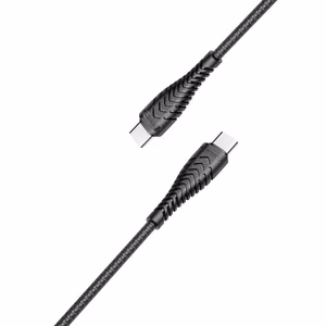 Cable Type C to Type C VEGER PD 3A 60W V106 1.2 m black