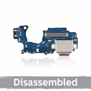 Charging Port Saderīgs ar Samsung F711 Z Flip3 ar Flex / Plata (USed)