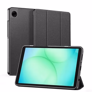 Korpuss Dux Ducis Domo Samsung X110/X115 Tab A9 8.7/X130/X135 Tab A11 8.7 melns