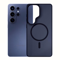 3mk Smoke MagCase futrālis Samsung Galaxy S26 Ultra - Pelēks, caurspīdīgs