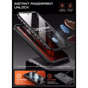 Supcase Unicorn Beetle Pro Mag MagSafe 2 komplektu futrālis Samsung Galaxy S26 Ultra - melns