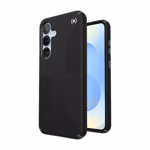 Speck Presidio2 Grip Magnet vāciņš ierīcei Samsung Galaxy S25+ / S24+, melns / slānekļa pelēks