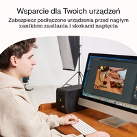 zaļš Cell uninterruptible power supply (UPS) Line-Interactive 2 kVA 1200 W 4 AC outlet(s)