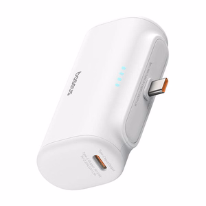Повербанк Baseus Compact 5000mAh, 20W, USB-C (белый)