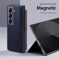 DUX DUCIS viedtālruņa apvalks BRIL ar pildspalvas turētāju SAMSUNG Z Fold SE/W25 zils