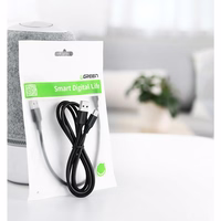 USB kabelis Ugreen US287 USB uz USB-C 3A 2.0m melns