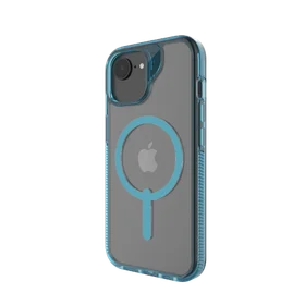 ZAGG Santa Cruz Snap viedtālruņa apvalks ar MagSafe iPhone 16e (2025) / 15 / 14 / 13 - Zils