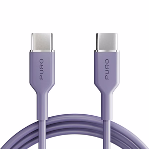 Puro ICON USB-C - USB-C kabelis 1.5m - violets
