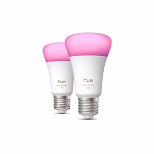 Philips Hue WCA 1100 A60 2P EU E27 8.1 W White and colour light Bluetooth and Zigbee