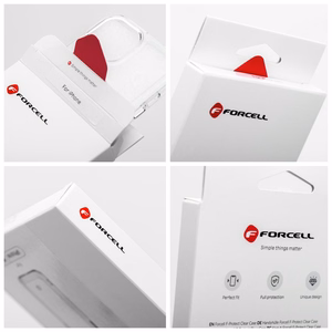 FORCELL F-PROTECT caurspīdīgs apvalks Xiaomi Redmi Note 13 4G caurspīdīgs