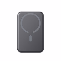 Magnētiskais portatīvais lādētājs Joyroom JR-W020 20W 10000mAh MagSafe + USB-C uz USB-C kabelis 0,25m (melns)