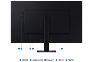 Samsung S70D monitors 81,3 cm (32") 3840 x 2160 pikseļi 4K Ultra HD LED melns