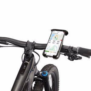 Crong Bikeclip Enduro velosipēda tālruņa turētājs, melns