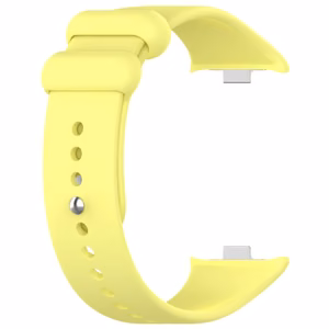 SILIKONA SIKSNIŅA MI BAND 8 PRO/M8 PRO (6). DZELTENA