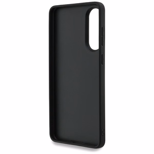 Чехол GUESS для SAMSUNG S25 Edge GUHCS25E4GMGGR (4G PU Big Logo) чёрный
