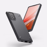 Ringke Onyx izturīgs TPU viedtālruņa apvalks Samsung Galaxy A72 4G pelēks (OXSG0038)