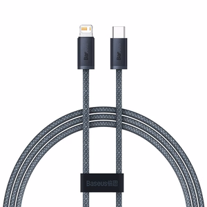 Baseus Dynamic Series kabelis USB-C uz Lightning, 20W, 2m (pelēks)