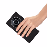 Dux Ducis Skin Pro apvalks Realme 11 Flip kartītes maciņš ar statīvu - melns