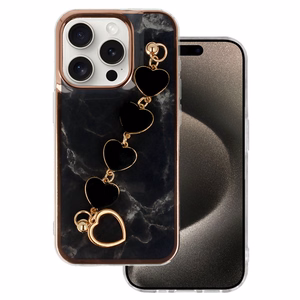 Trend viedtālruņa apvalks Iphone 15 Pro dizains 6 melns
