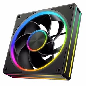 MODECOM VOLCANO LOOP 120 ARGB apgrieztais ventilators melns