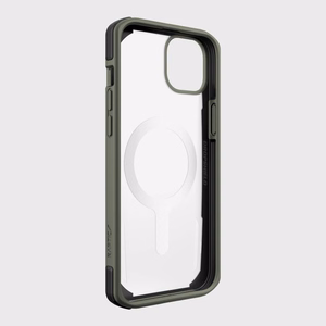 Raptic X-Doria Drošības apvalks iPhone 14 ar Magnētisko bruņu pārklājumu zaļš