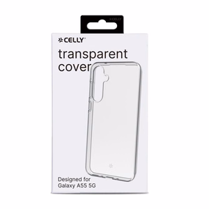 CELLY Gelskin aizmugures maciņš Samsung Galaxy A55 5G, caurspīdīgs