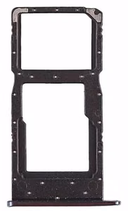 SIM card holder Huawei P Smart 2019 Midnight Melns ORG