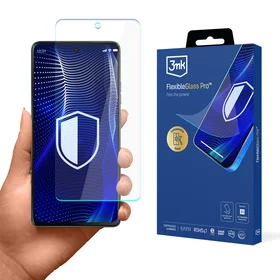 Hibrīdais stikls 3mk FlexibleGlass Pro Motorola Moto G75